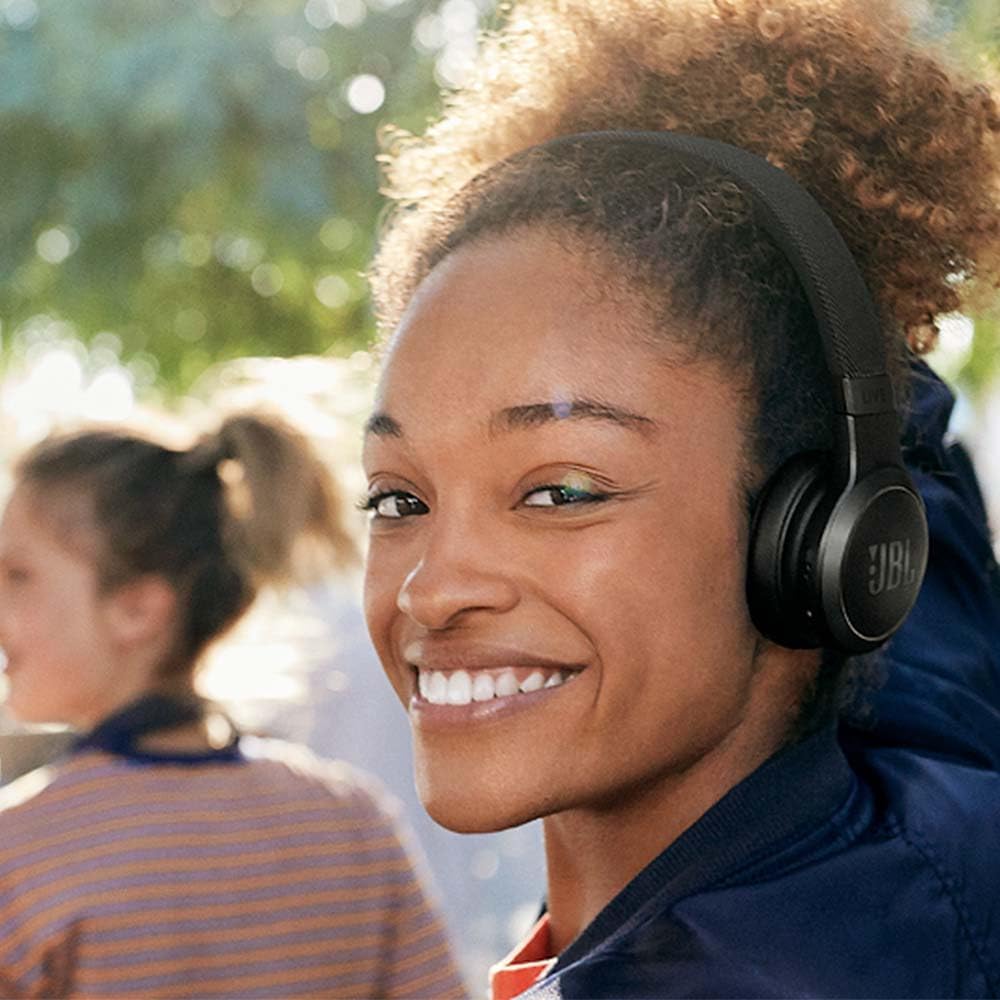 Wireless On Ear Noise Cancelling Headphones 50H Battery