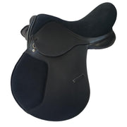 English Horse Riding Saddle 17 Inch Black Leather