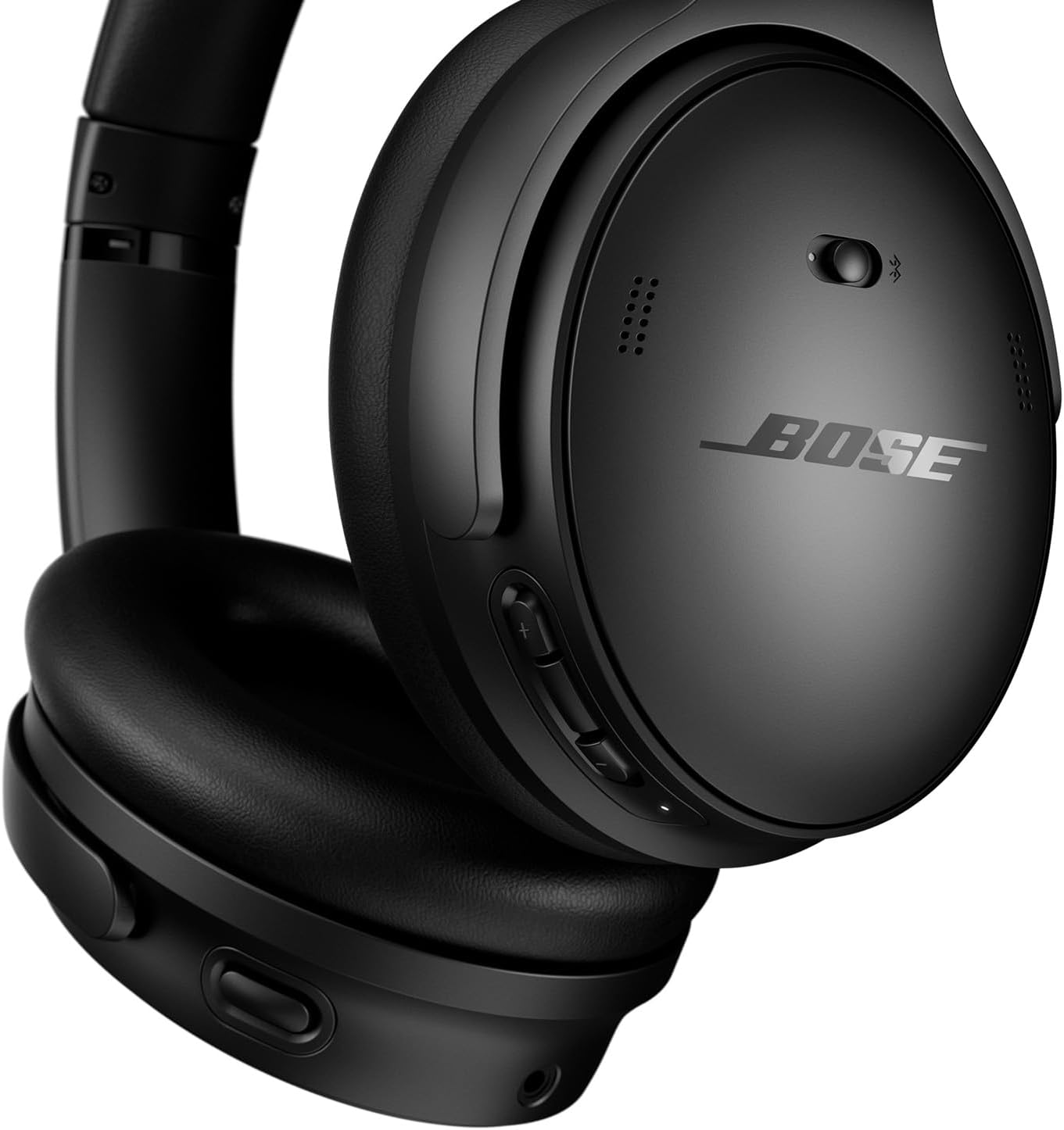 Wireless Bluetooth Noise Cancelling Over Ear Headphones 24Hr Black