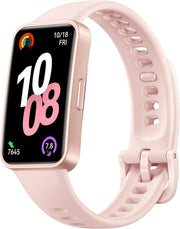 Pink Smart Fitness Band Sleep HRV 14 Day Battery