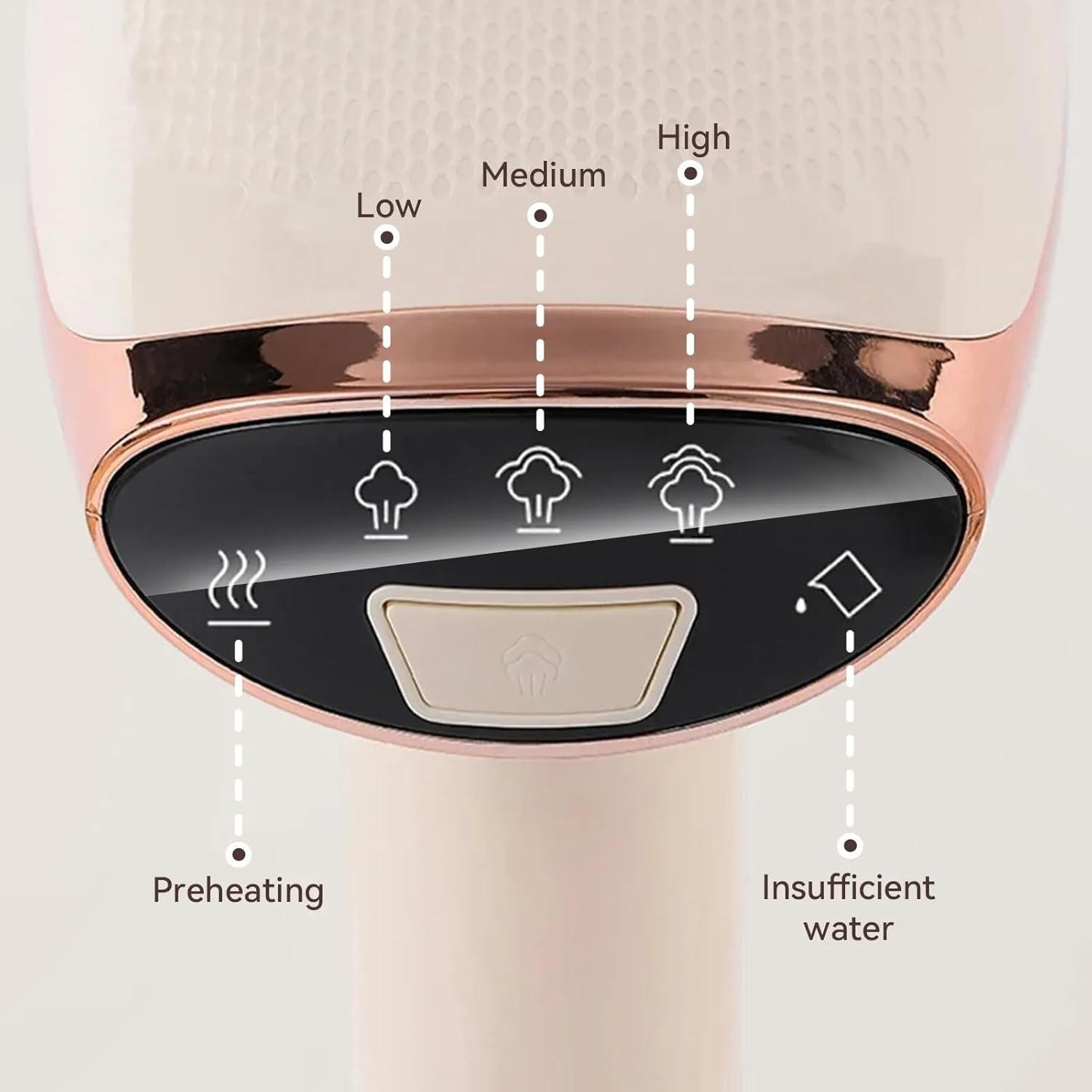 Handheld Garment Steamer Portable Compact Travel Wrinkle Remover