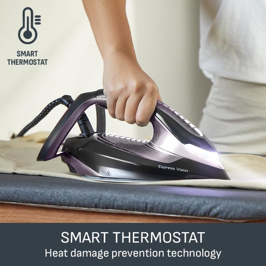 Steam Generator Iron 7 Bar 500g Steam Boost 1.8L Tank Fast Heat