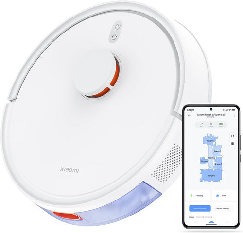 Robot Vacuum Mop 5000Pa Laser Navigation App Control Smart Clean