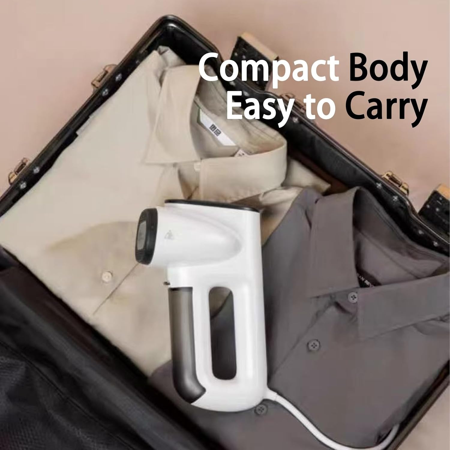 2 In 1 Garment Steamer Iron Suction Portable Wrinkle Remover 95ml