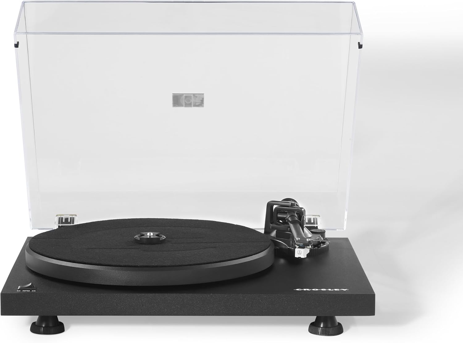 Bluetooth Belt Drive Turntable with AT Cartridge Black