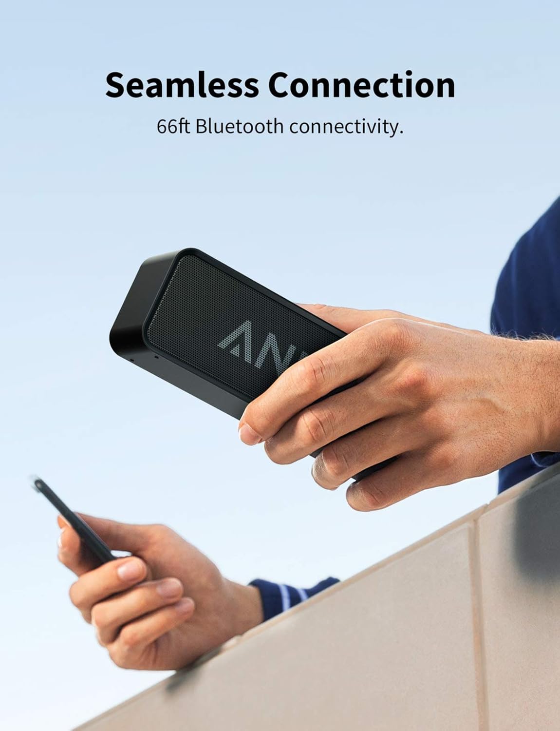 Portable Bluetooth Speaker Stereo Sound 24 Hour Battery Waterproof