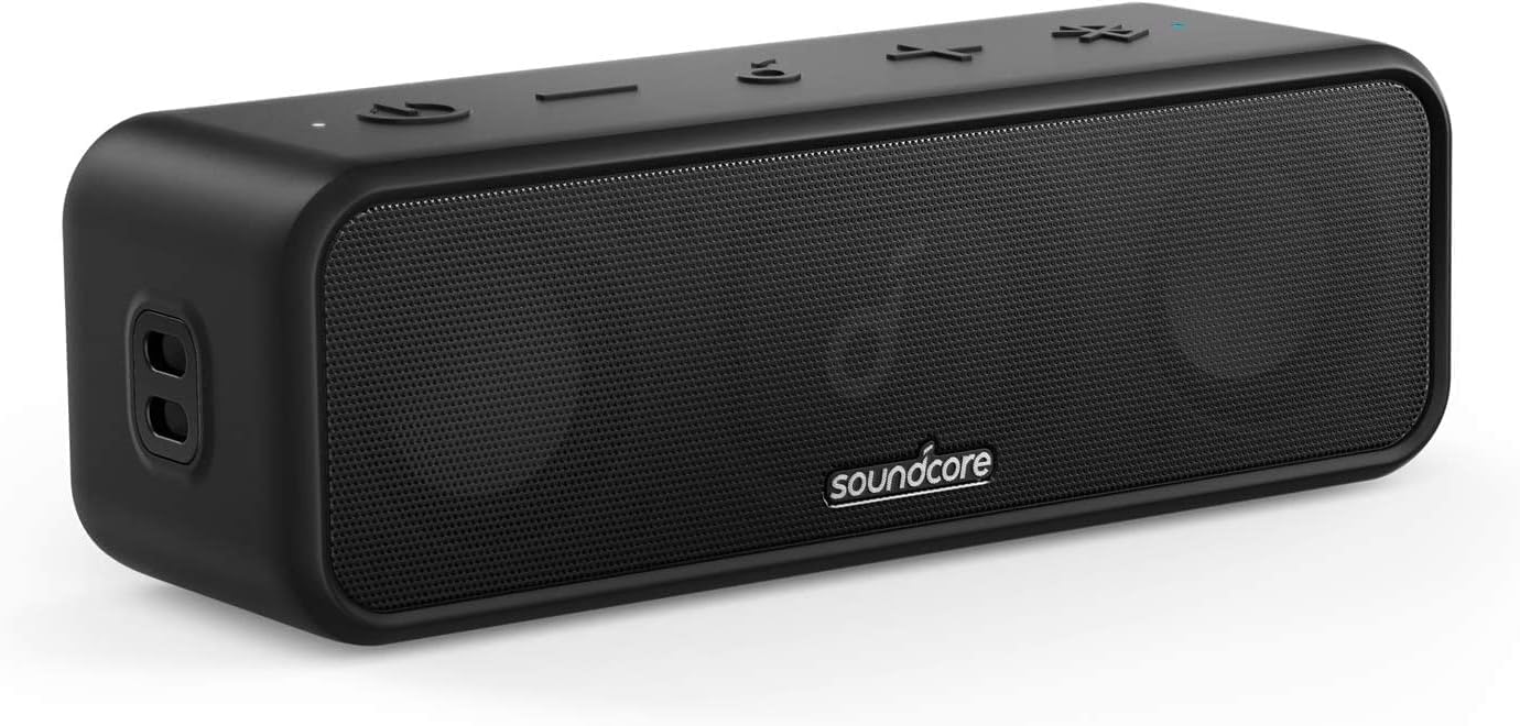 Portable Bluetooth Speaker 24Hr Playtime IPX7 Waterproof Stereo Bass