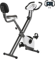 Foldable Exercise Bike Magnetic Resistance X Bike LCD Monitor