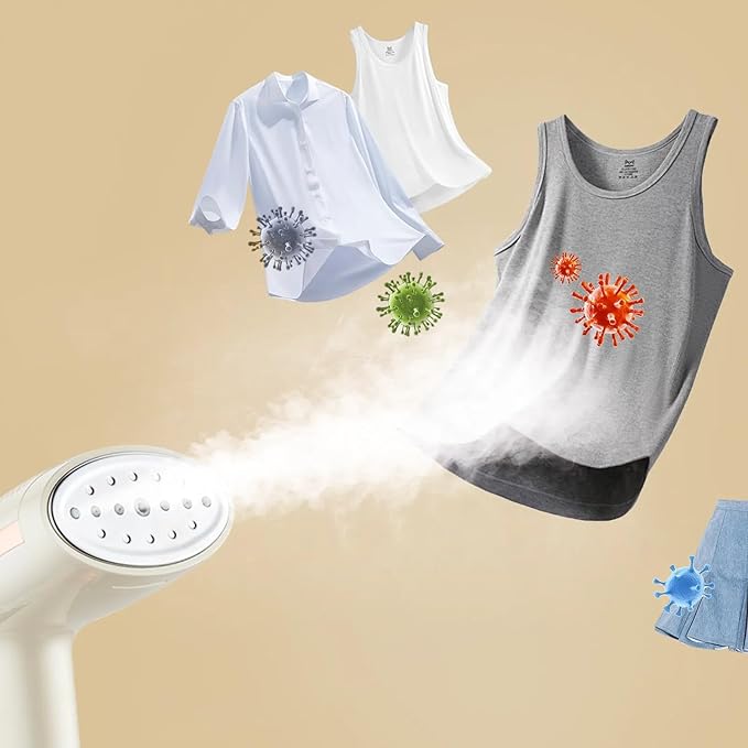 Handheld Garment Steamer Portable Compact Travel Wrinkle Remover