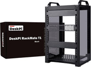 10 Inch 8U Mini Server Rack Cabinet Black