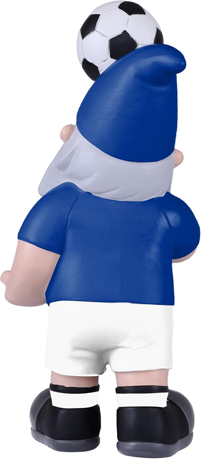 Soccer Fan Garden Gnome Header Ball Statue Football Decor 20cm