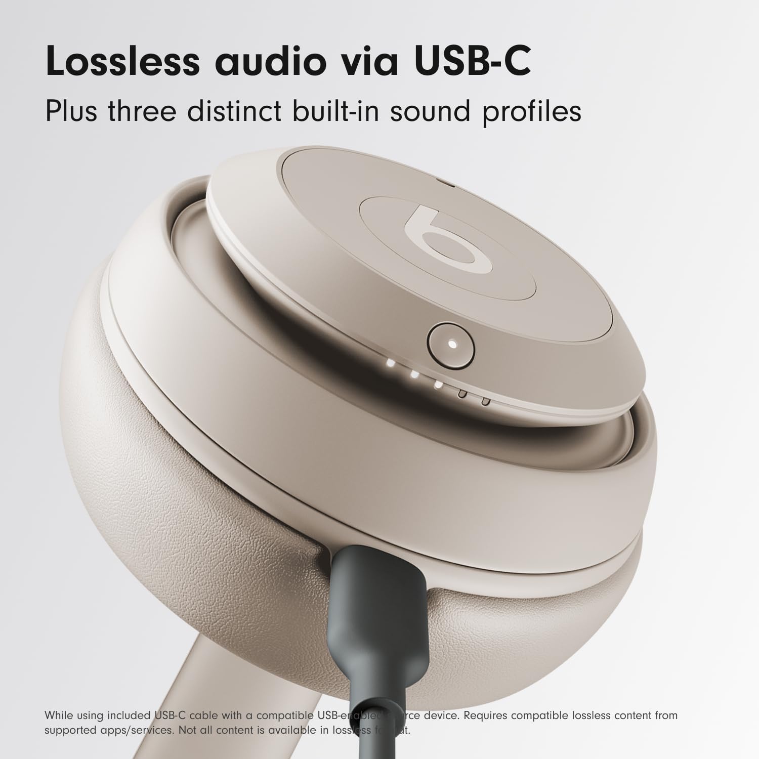 Bluetooth ANC Over Ear Headphones Spatial Audio USB C Lossless 40H