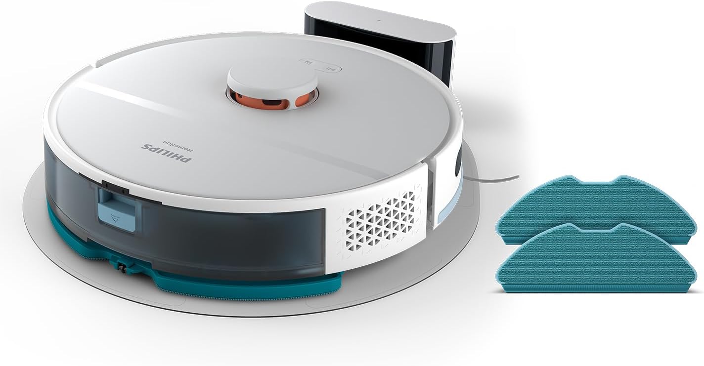 Robot Vacuum Mop 2700Pa LiDAR Mapping WiFi App Carpet Boost