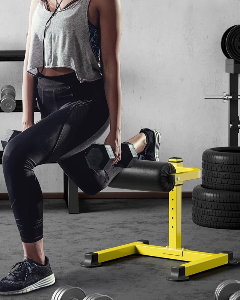 Adjustable Bulgarian Split Squat Stand Single Leg Training Roller
