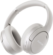 Wireless Noise Cancelling Over Ear Bluetooth Headphones 65Hr Silver