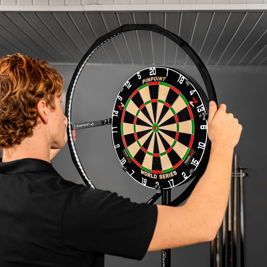 360 LED Dartboard Light Surround 86cm Dimmer Shadow Free Ring