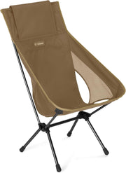 High Back Camping Chair Portable Foldable Tan Seat