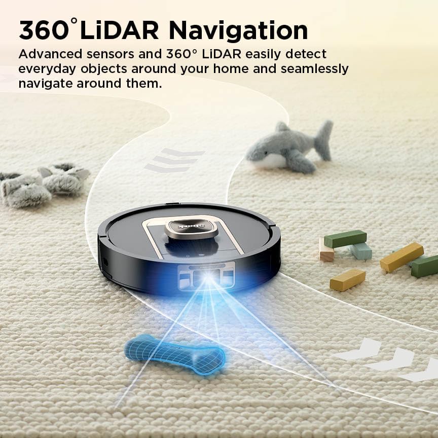 Robot Vacuum Mop Wet Dry Auto Clean Multi Surface Smart Cleaning