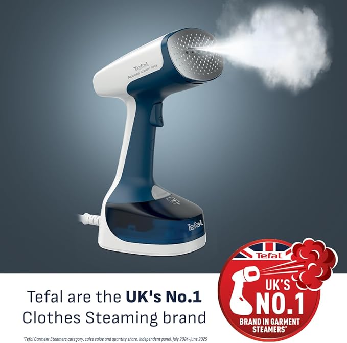 Handheld Clothes Steamer 1400W Fast Heat 25g Steam Portable