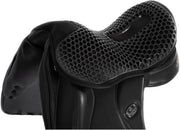 Black Dressage Gel Seat Cushion 20mm Size M Coccyx Relief