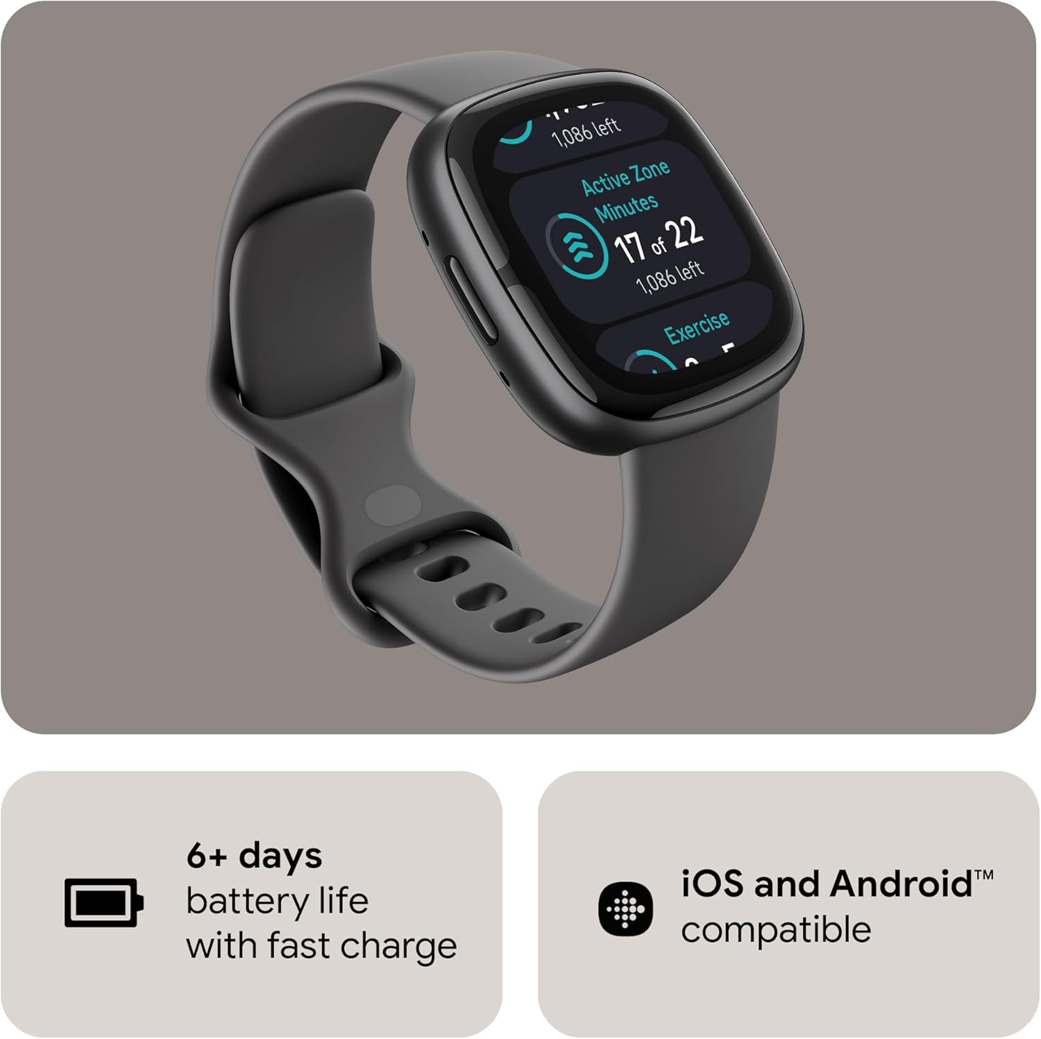 Premium Health Fitness Smart Watch GPS Sleep Stress Tracker