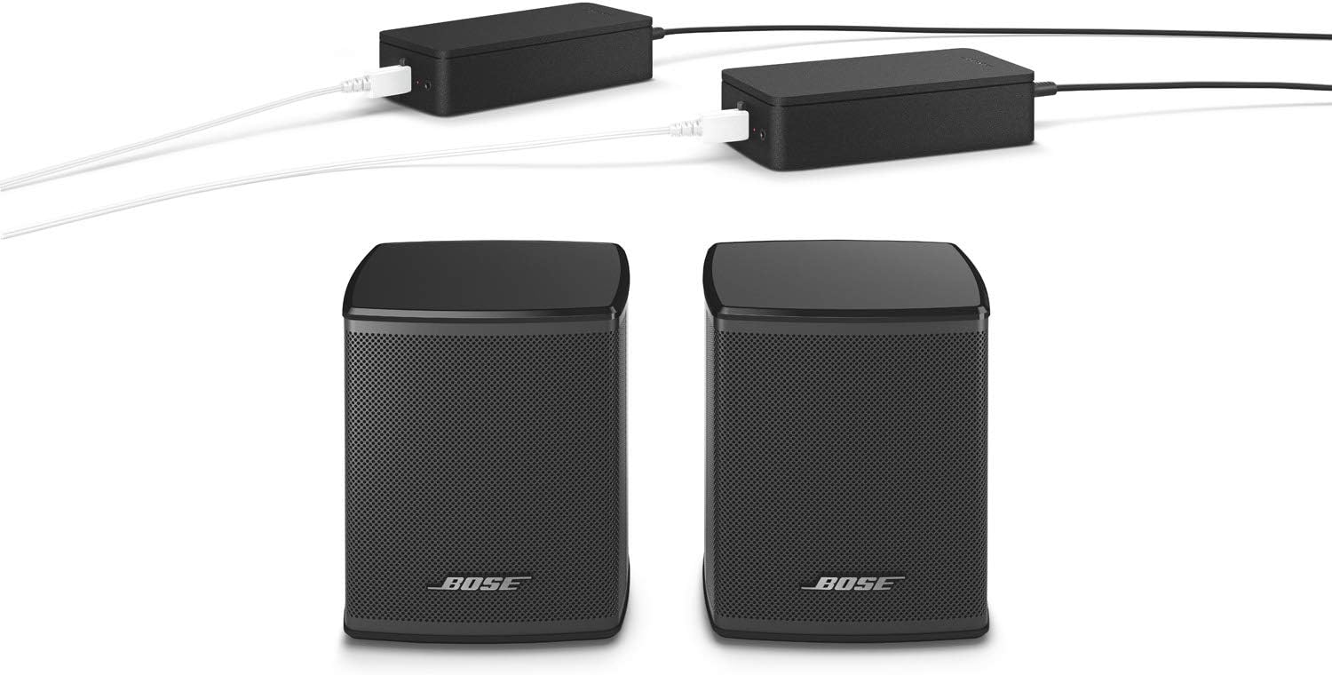 Wireless Surround Sound Speakers Compact Home Theater Audio