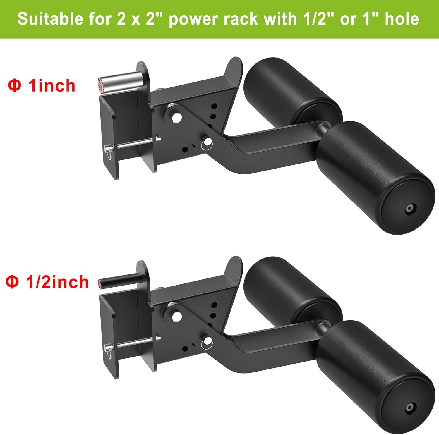 Nordic Hamstring Curl Rack Attachment Adjustable Leg Hold Down