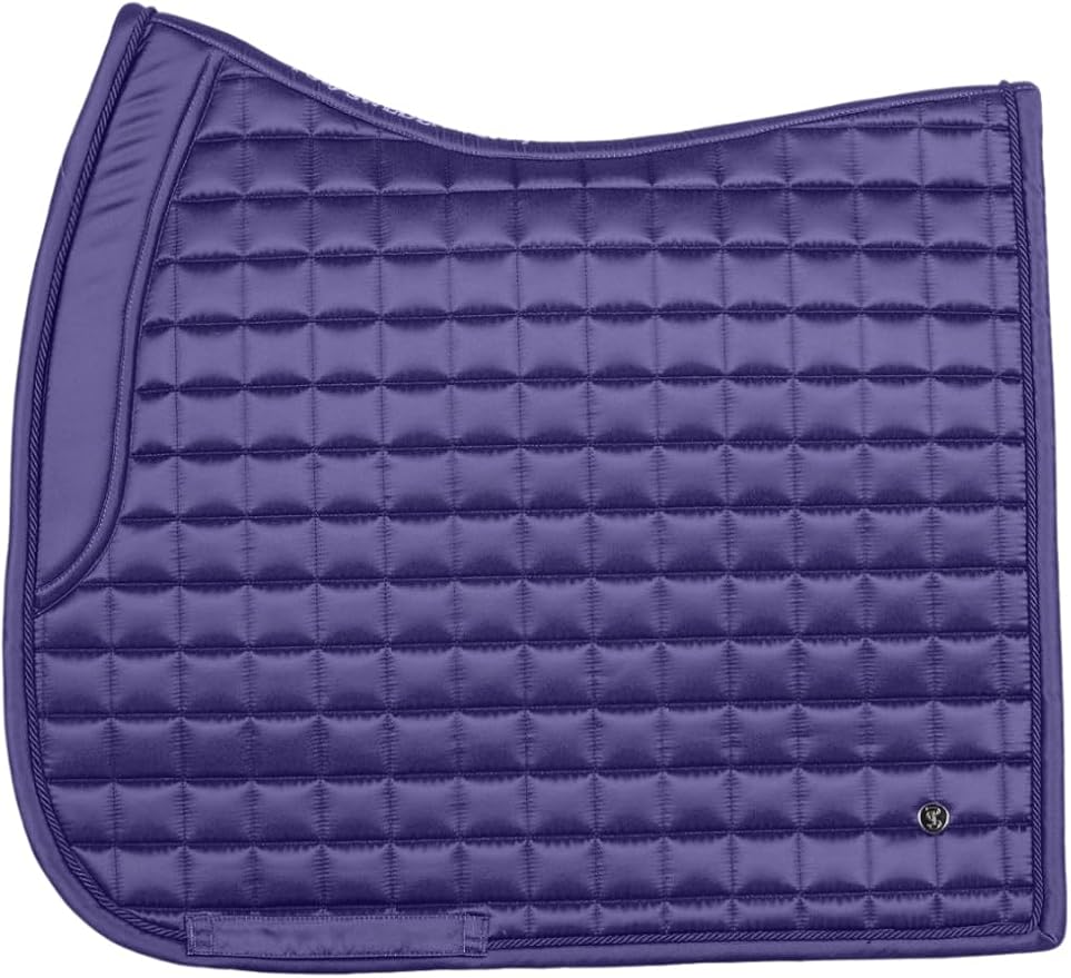 Purple Dressage Saddle Pad Anatomical Anti Slip Quick Dry