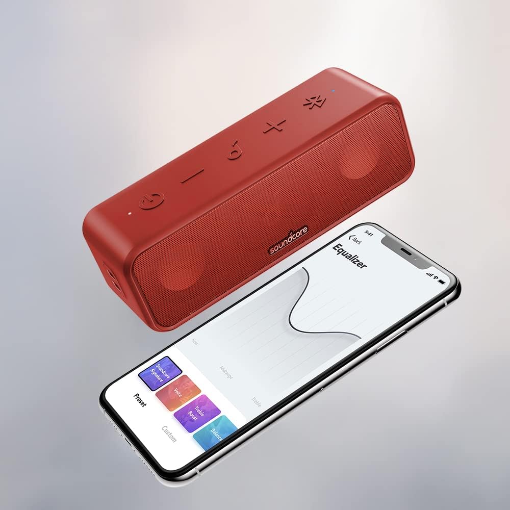 Portable Bluetooth Speaker 16W Stereo Bass 24Hr Playtime Waterproof