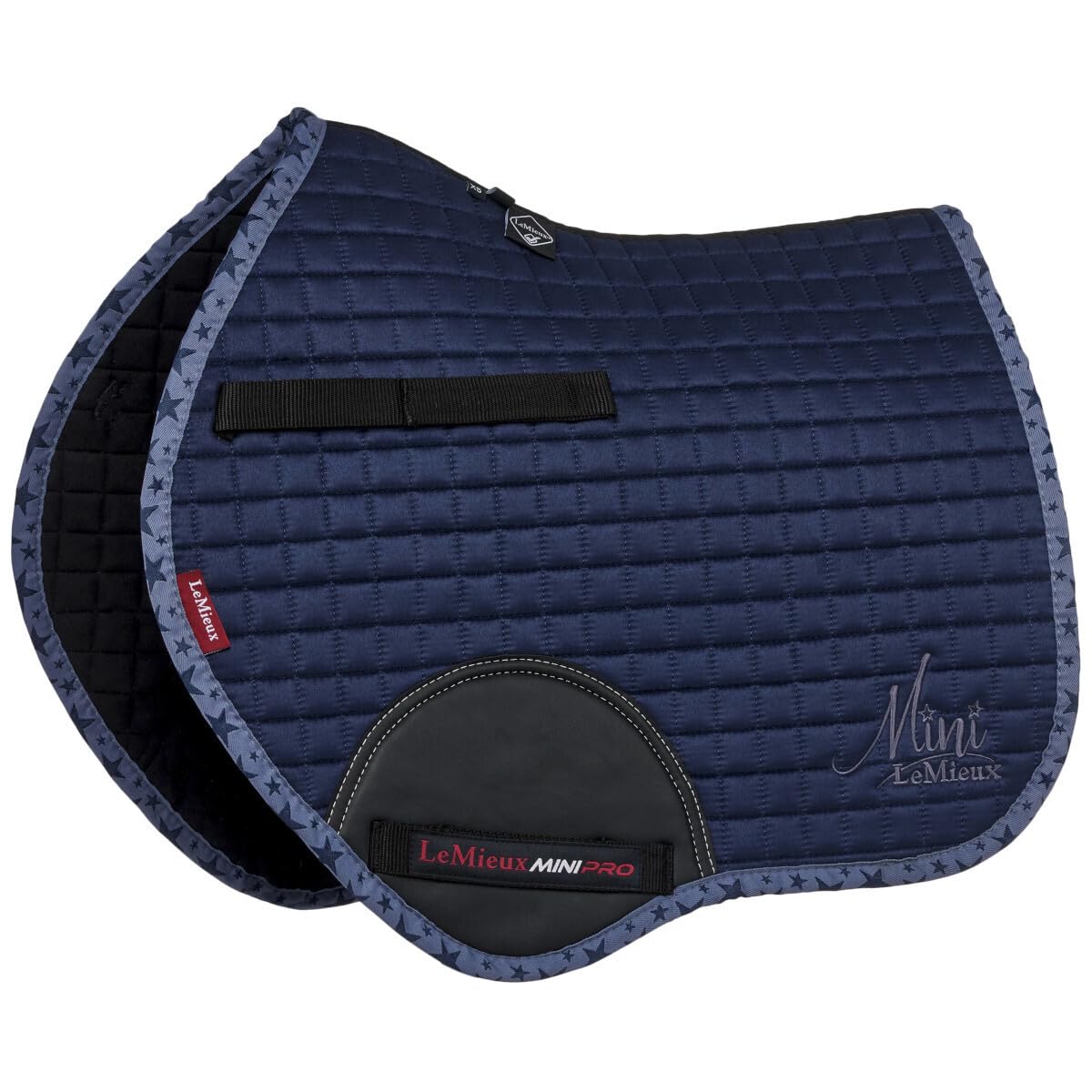 Mini Pony Jump Saddle Pad Suede Fig