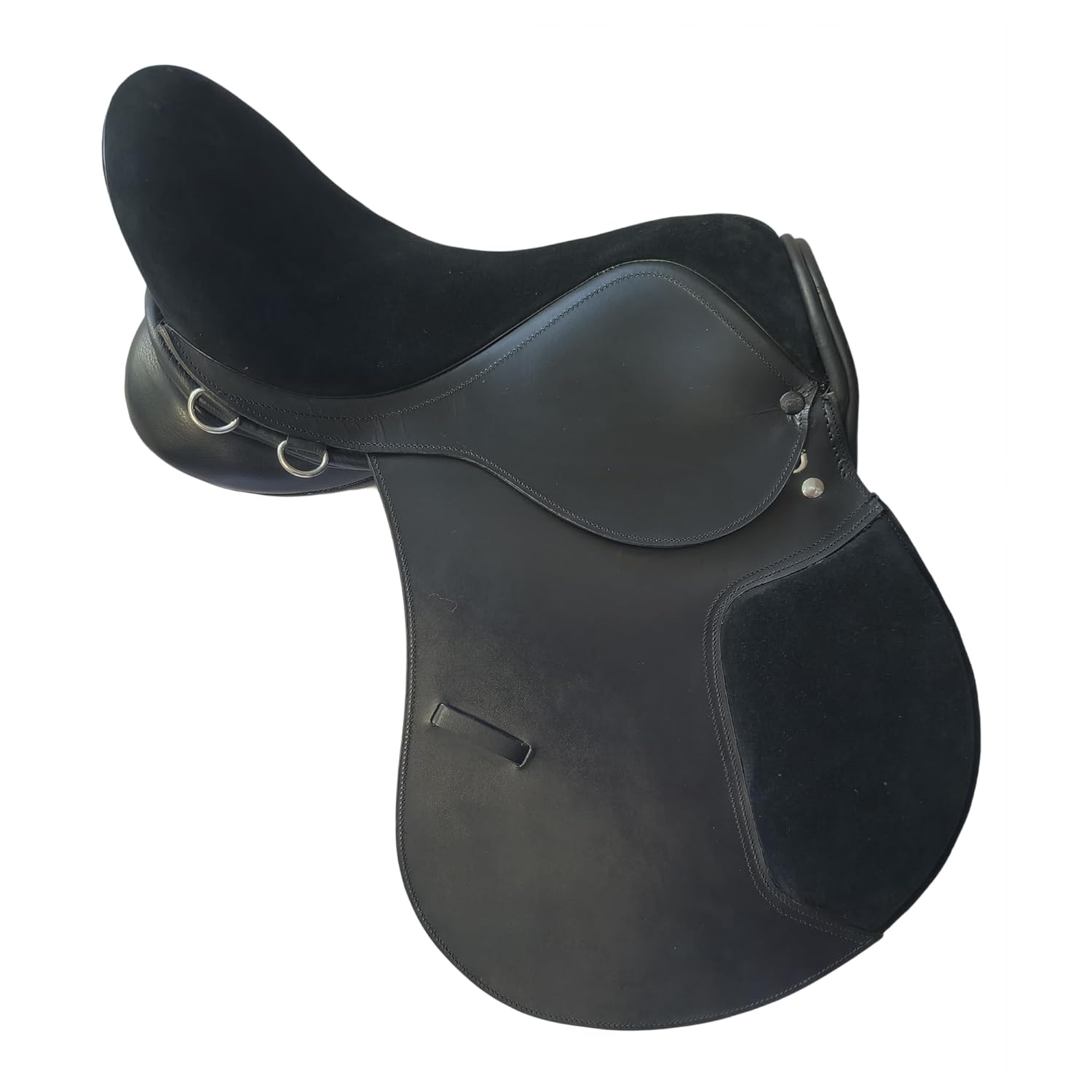 English Horse Riding Saddle 17 Inch Black Leather