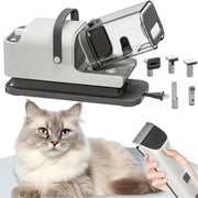 Pet Hair Vacuum Dryer 20000Pa Dog Clippers Grooming Kit 1.8L