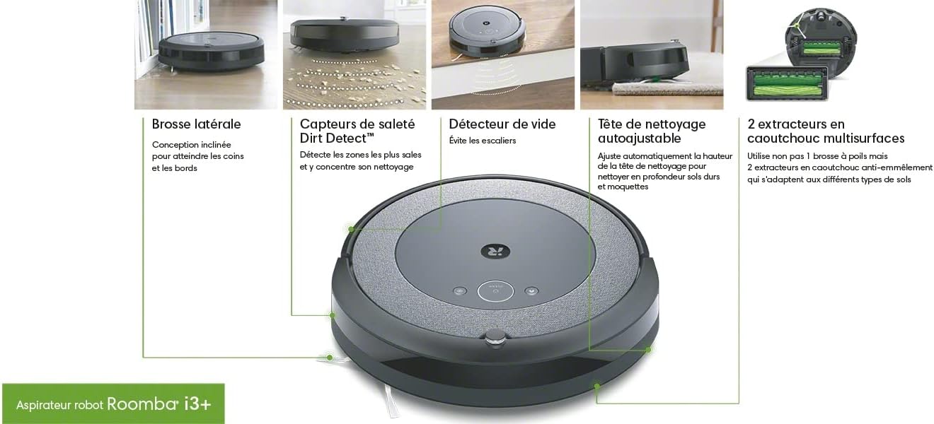 Robot Vacuum Self Empty Smart Mapping WiFi Pet Hair Auto Clean