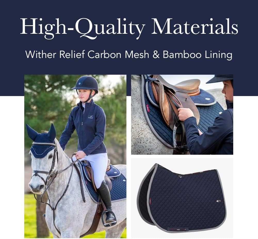 Wither Relief Show Jumping Saddle Pad Bamboo