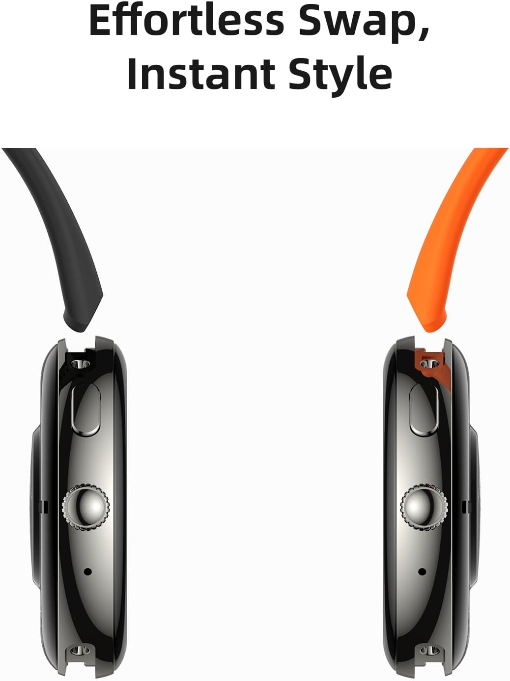 AMOLED Smart Watch Bluetooth Call Fitness Tracker with 2 Bands