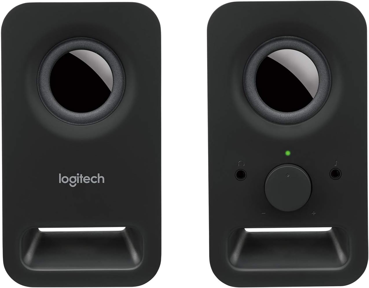Stereo Computer Speakers 6W Desktop PC Speakers 3.5mm Aux Headphone