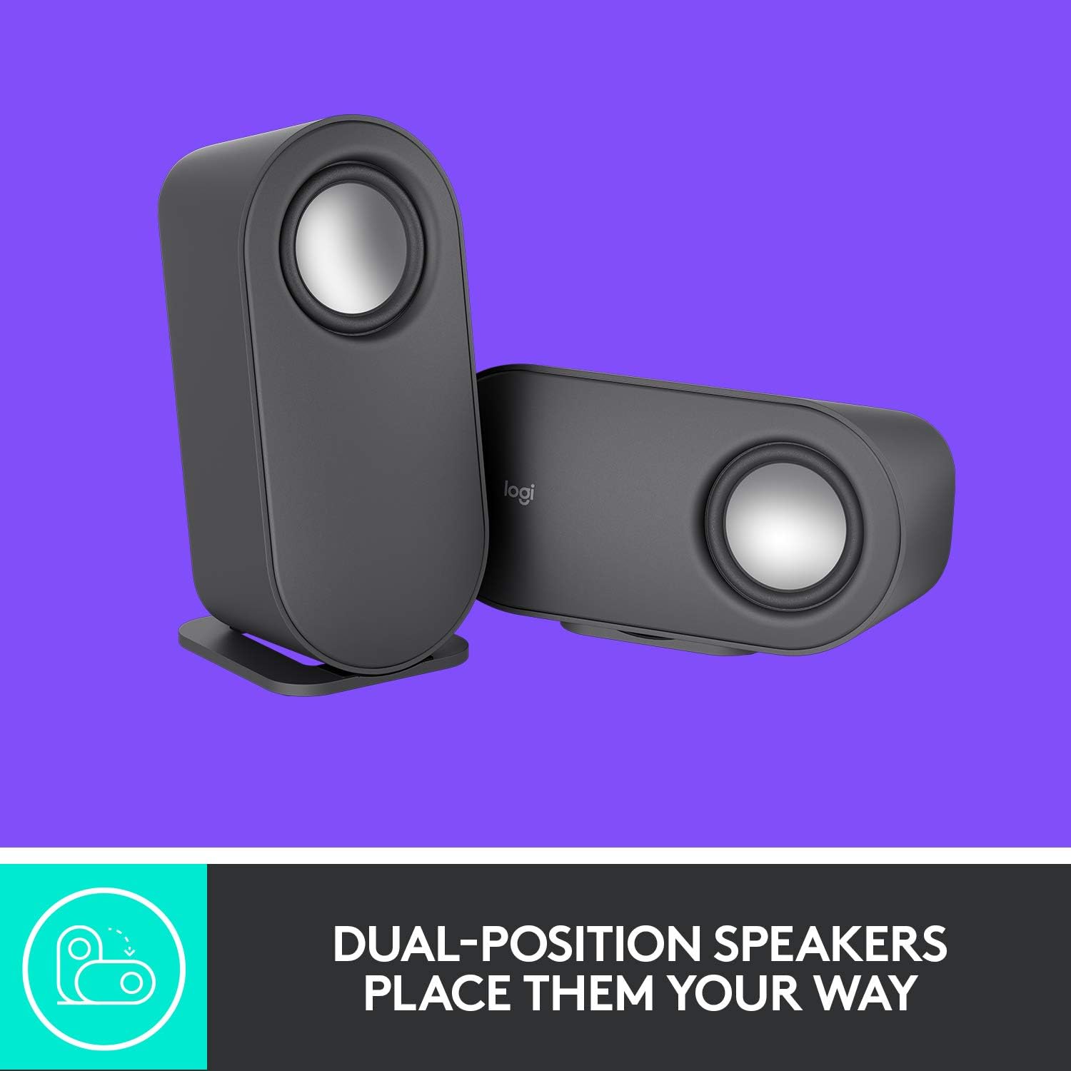 Bluetooth PC Speakers with Subwoofer 40W Stereo USB AUX Control