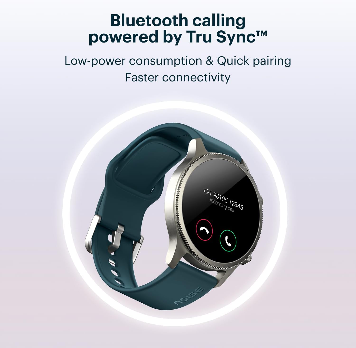 Premium Metallic Smart Watch AMOLED BT Calling Black