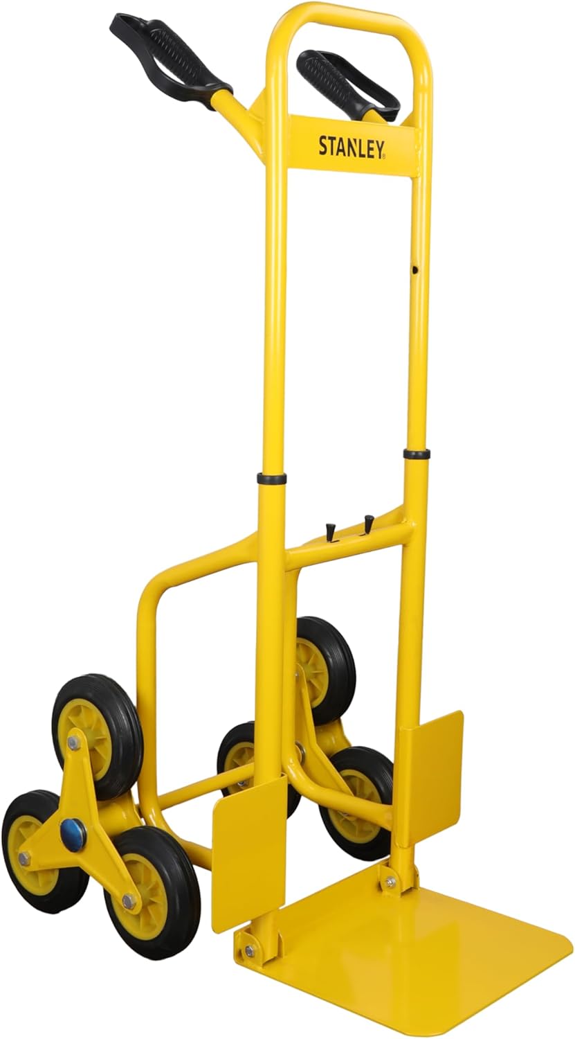 3 Wheel Folding Hand Truck 120KG Stair Climber Trolley