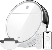Robot Vacuum Mop 3in1 WiFi App Alexa 120Min Slim Pet Hair Clean