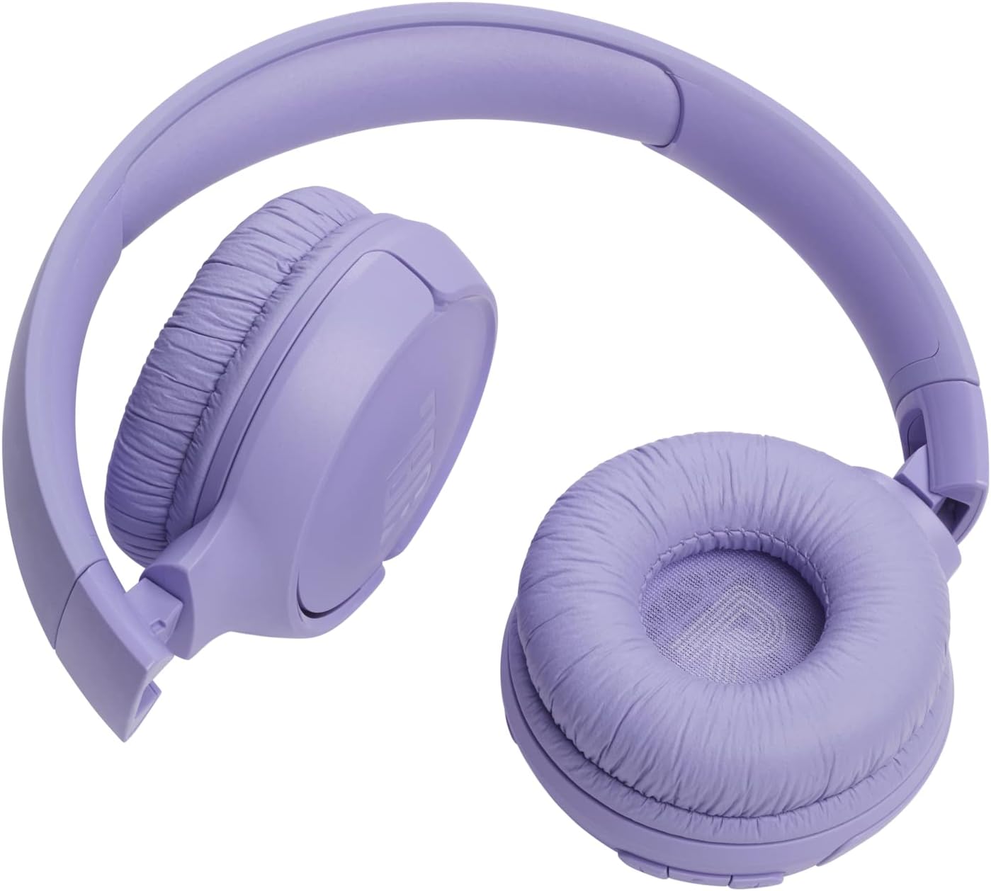 Wireless Bluetooth On Ear Headphones 57Hr Battery Pure Bass Sound Purple