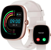 Women Smart Watch Bluetooth Call 100 Sports Fitness Tracker