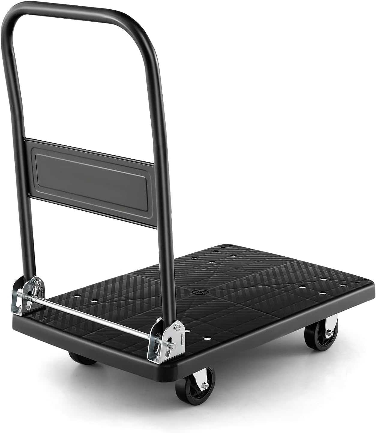 Heavy Duty Push Cart Dolly 200KG Folding Flatbed Truck