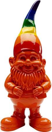 Rainbow Gnome Figurine Colorful Modern Home Decor Statue