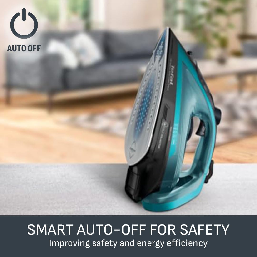 2800W Steam Iron 260g Boost Non Stick Soleplate Auto Shut Off