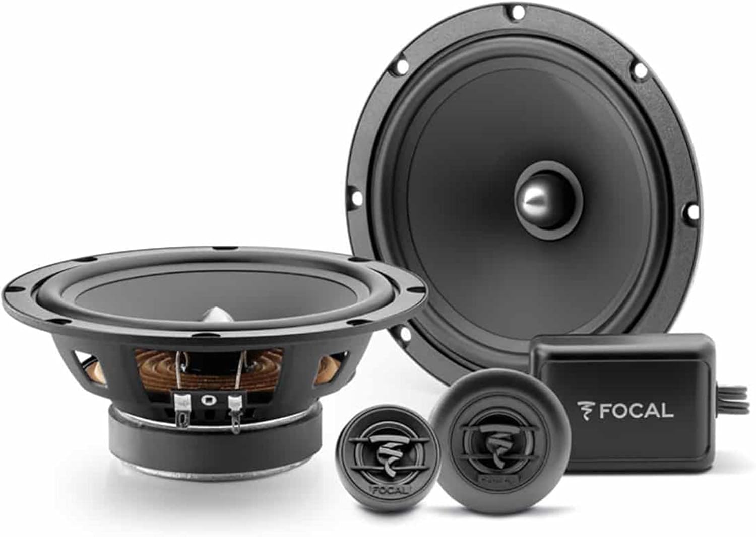 6.5 Inch Component Car Speakers 220W 2 Way Door Audio System