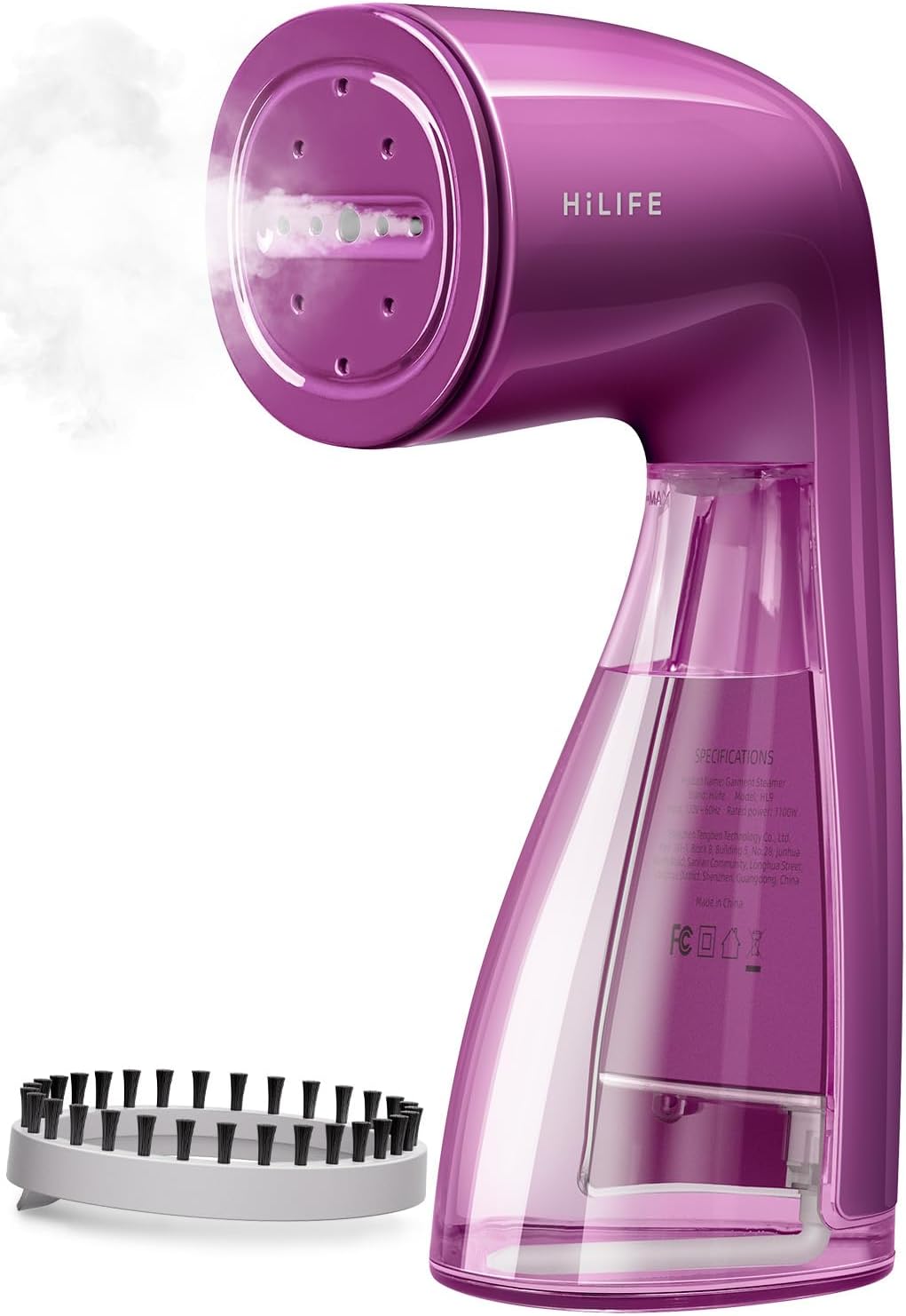Handheld Garment Steamer 1100W 300ml Tank Portable Travel