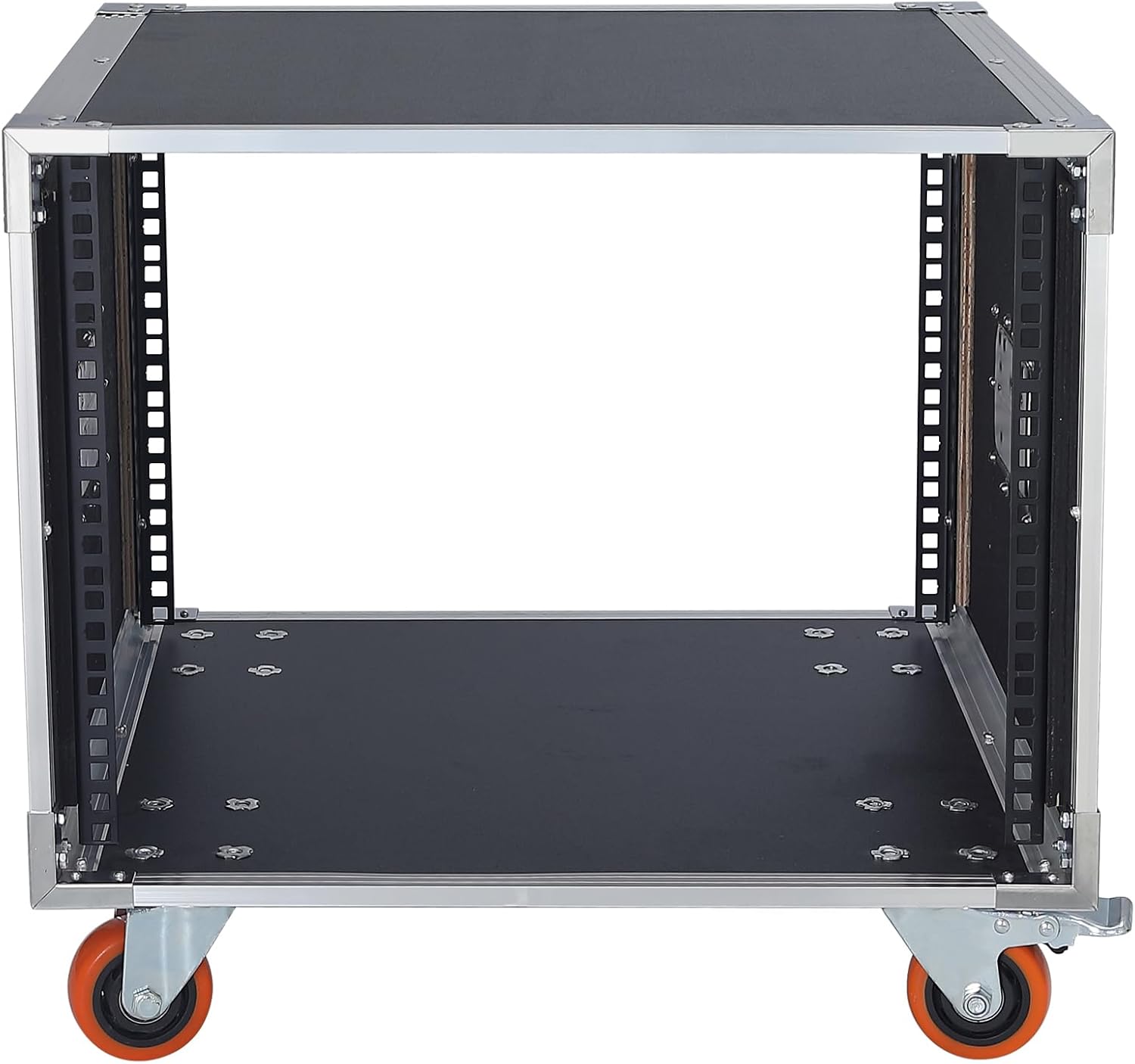 8U 19 Inch Rack Mount Cabinet on Wheels AV Server Stand