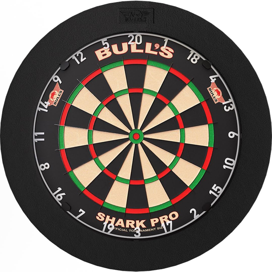 Dartboard Surround Wall Protector Black Durable Universal Easy Fit