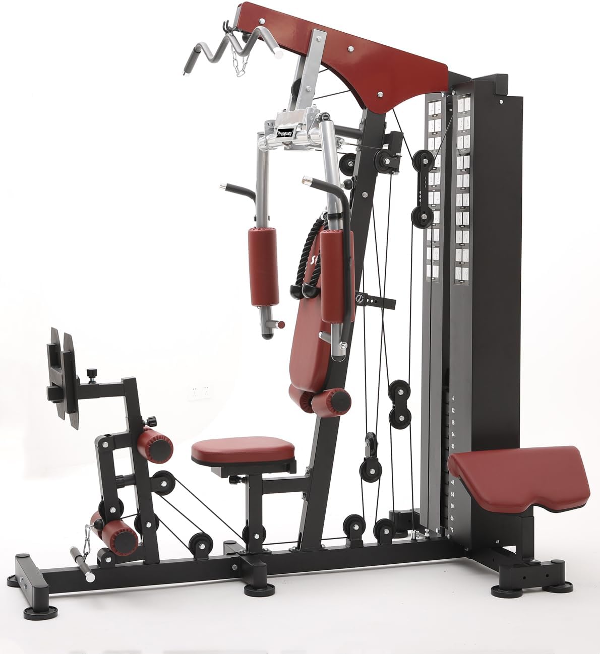 Multi Gym Cable Pulley Strength Station Home Gym Weight Stack